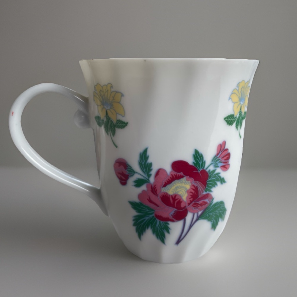 Laura Ashley “Parfum” Floral Mugs